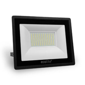 Reflector LED de 100W con sensor Ecolite clasificación IP65, resistente al agua para iluminación exterior