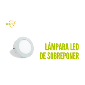 Lampara LED de sobreponer