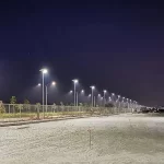 Luminaria Solar LED para alumbrado público exterior en áreas urbanas y rurales