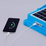 Reflector solar portátil y recargable para exteriores