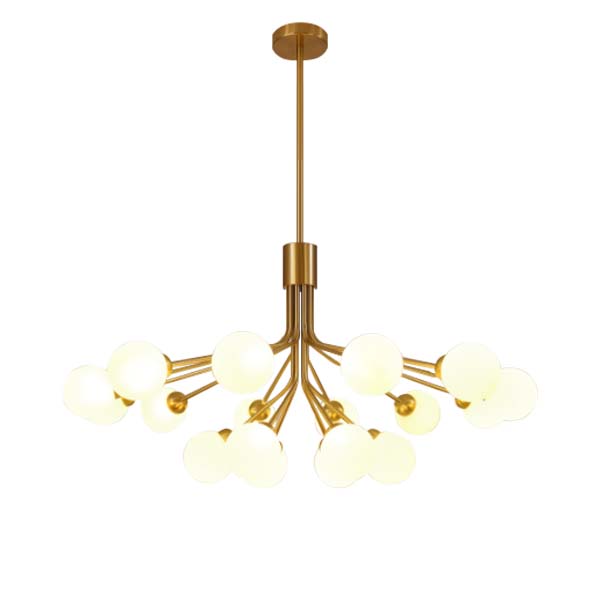 Ecolote - Luminaria colgante Iluminación decorativa Dorado CHL18 Ecolite S.A.S- Luminaria colgante Iluminación decorativa Dorado CHL18