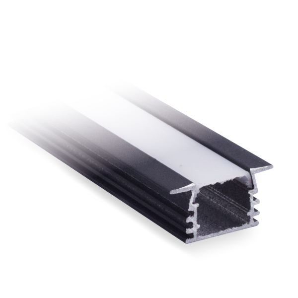 Ecolite S.A.S- Perfil LED Negro ECO1712-217N