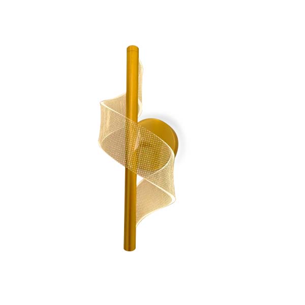 Ecolote - Aplique Iluminación decorativa Dorado 8W LEDLC0D-D-2 Ecolite S.A.S- Aplique Iluminación decorativa Dorado 8W LEDLC0D-D-2