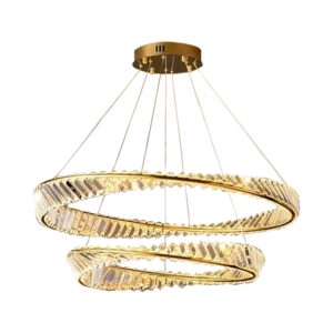 Ecolite S.A.S- Luminaria colgante Iluminación decorativa Dorado 75W LEDLC1B-1