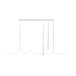 Ecolite S.A.S- Luminaria colgante Iluminación decorativa Blanco 32W LEDLC1C-1