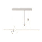 Ecolite S.A.S- Luminaria colgante Iluminación decorativa Blanco 55W LEDLC1C-2