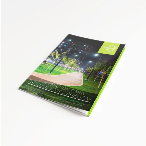 Catalogo de iluminación para parques y vías publicas